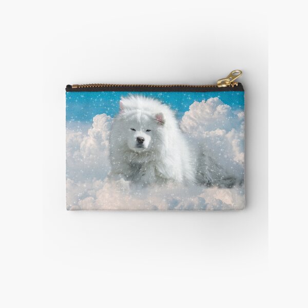 Item preview, Samoyed White Dog in the clouds designed and sold by Jolly-Yosei.