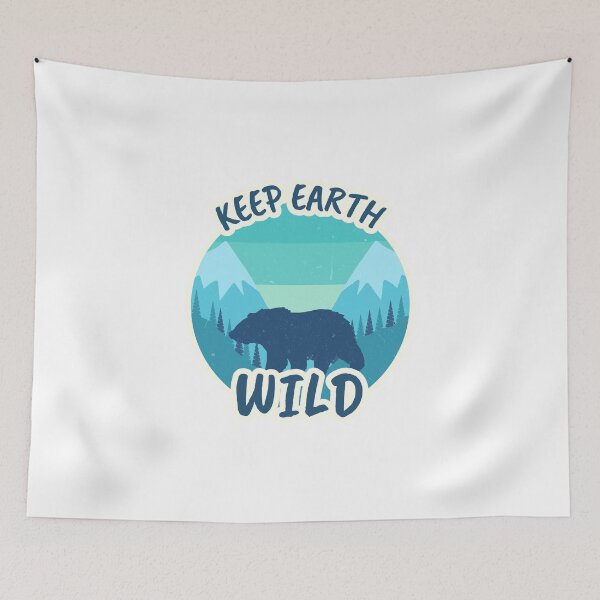 Item preview, Keep Earth Wild designed and sold by unikologo.