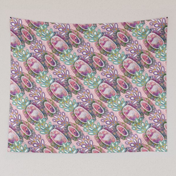 Item preview, Floral Pineapple designed and sold by Tina Dinte.