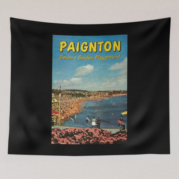 Item preview, retro Paignton designed and sold by CorasPosters.