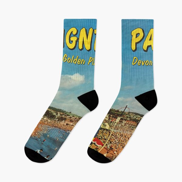 Item preview, retro Paignton designed and sold by CorasPosters.