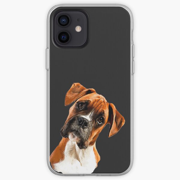 Boxer A Beautiful Boxer Head Tilt iPhone Soft Case