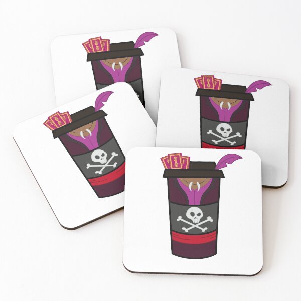 Item preview, Voodoo Man inspired coffee tumblr cup hot drink version designed and sold by Jarrell-N-More.
