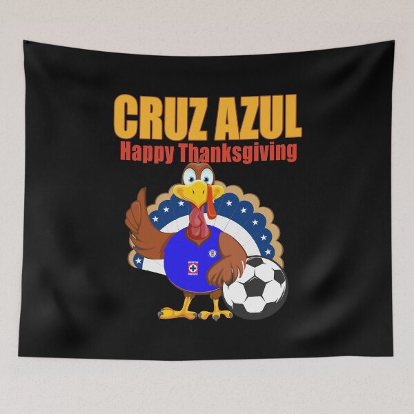 Item preview, Cruz Azul Mexican Team With Football Thanksgiving Gift designed and sold by masterbones.