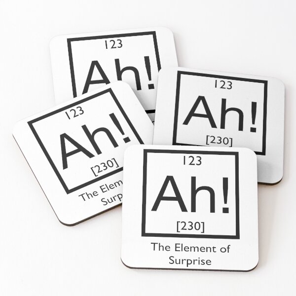 Item preview, The Element of Surprise  designed and sold by AceLlama.