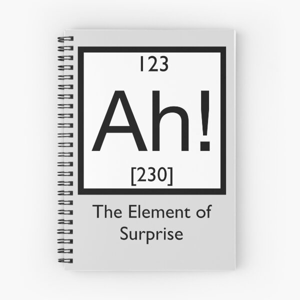Artikelvorschau, Das Element der Überraschung entworfen und verkauft von AceLlama.