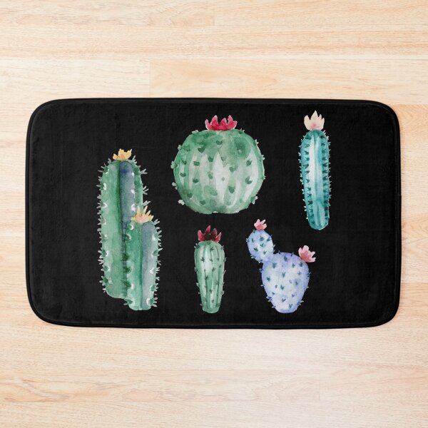 Item preview, watercolor cactuses designed and sold by Peaceful Life Co.