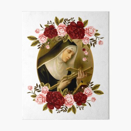 St. Rita of Cascia Art Board Print