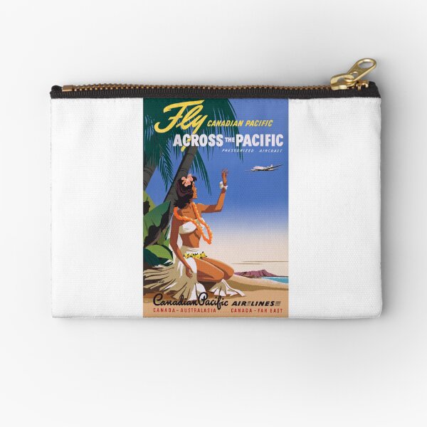 Item preview, 1950s Canadian Pacific Airlines Travel Poster designed and sold by retrographics.