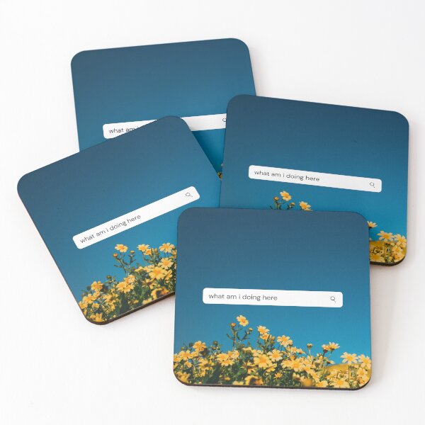 Item preview, what am i doing here | search bar floral graphic design designed and sold by hannah vail (@acharmingnotion).