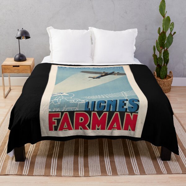 Item preview, retro Farman designed and sold by CorasPosters.