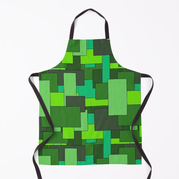 Item preview, Green Square Pattern designed and sold by KristalStittle.