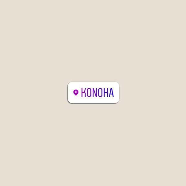 Konoha Magnet