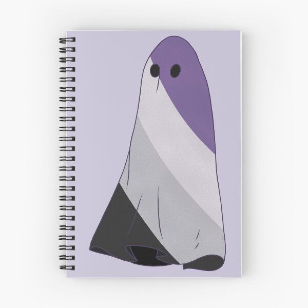 Item preview, Asexual Pride Ghost designed and sold by AceLlama.