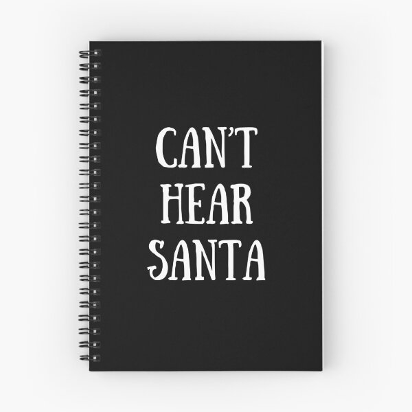 Item preview, Can’t hear Santa  designed and sold by Stylekingdom.