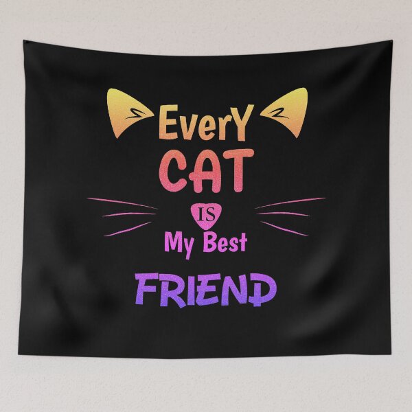 Item preview, Every Cat is my best friend designed and sold by Cute  Pawz.