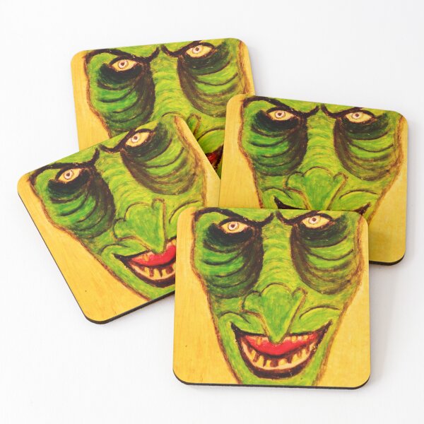 Item preview, CACKLING GREEN WITCH  designed and sold by JoAnnHayden.