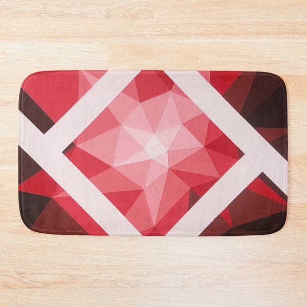 Item preview, Red Geometric Kaleidoscope Pattern designed and sold by Ashton Morris.