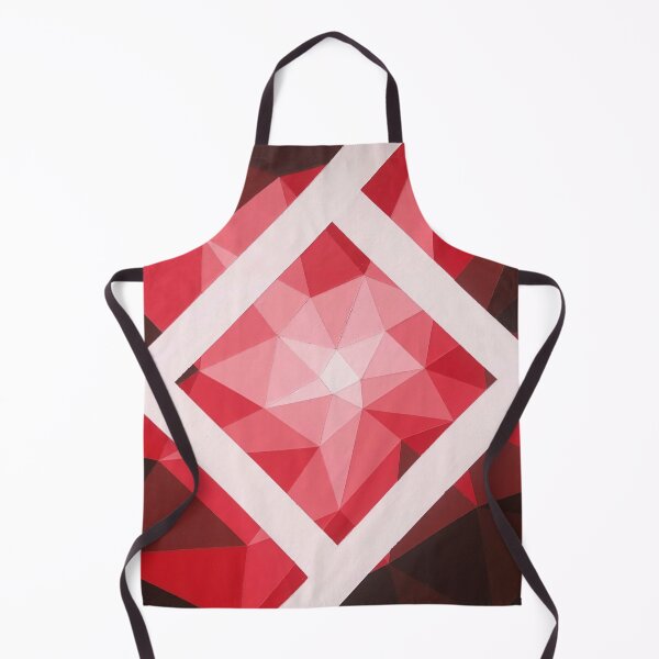 Item preview, Red Geometric Kaleidoscope Pattern designed and sold by Ashton Morris.