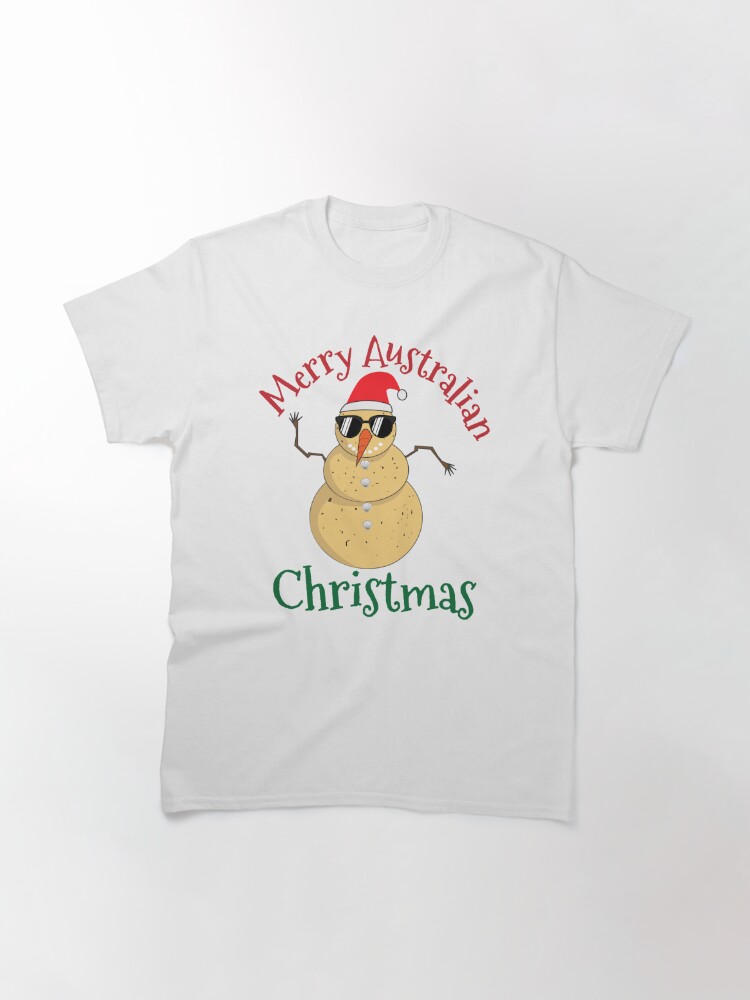 Disover Sandman Merry Australian Christmas  T-Shirt