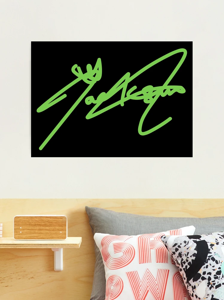 GOT7 JACKSON SIGNATURE