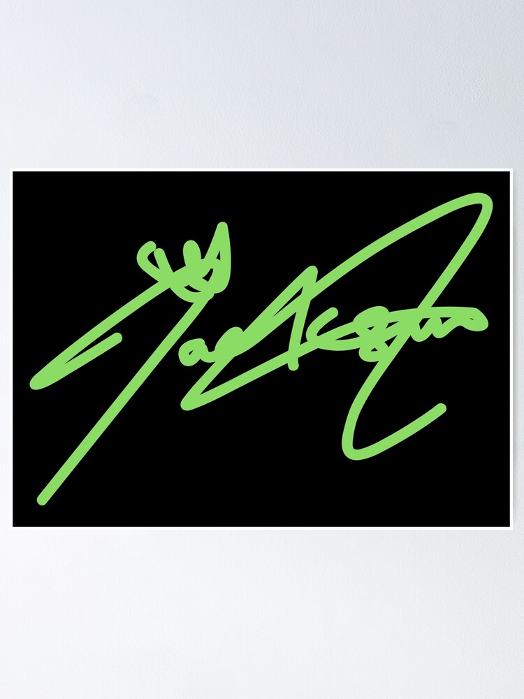 【超激レア】GOT7 Jackson / JACKSONWANG  サイン GOT7 JACKSON SIGNATURE