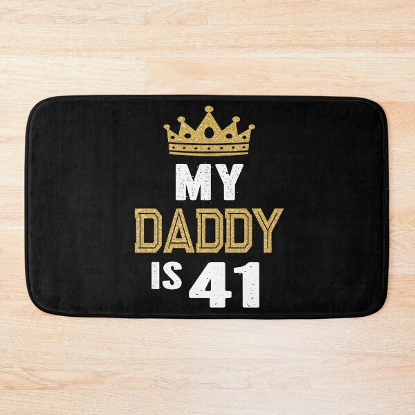 Item preview, My Daddy is 41 Years Old 41st Dad's Birthday Gift For Him design designed and sold by Grabitees.