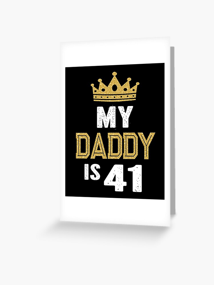 Carte D'anniversaire 41e Pour Homme Ballons Paillettes Noires Et Dores Cartes De Joyeux Anniversaire Pour Homme De 41 Ans Papa Cousin A~p113406281