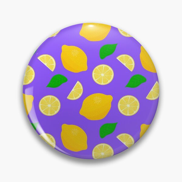 Item preview, Lemon Pattern (On Blue) designed and sold by JazzPWall.