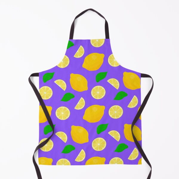 Item preview, Lemon Pattern (On Blue) designed and sold by JazzPWall.