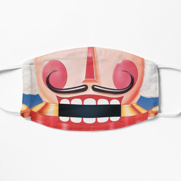 Nutcraker wooden soldier Flat Mask