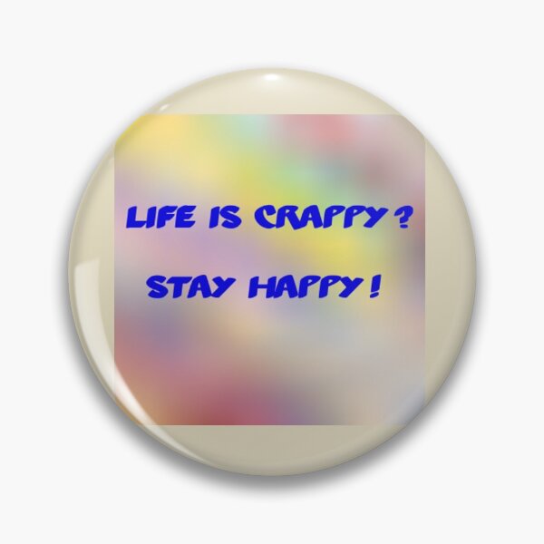 Item preview, Stay happy designed and sold by Magileo.