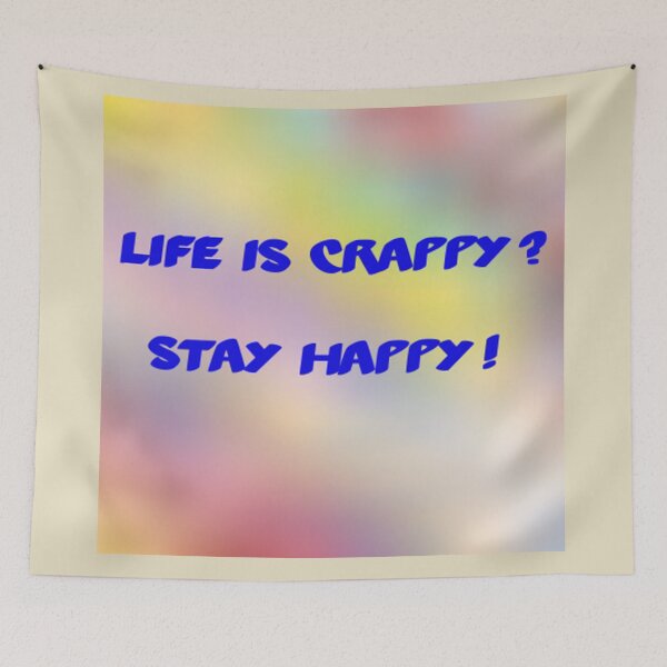 Item preview, Stay happy designed and sold by Magileo.