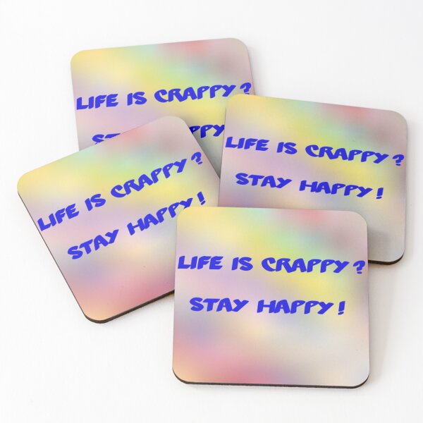 Item preview, Stay happy designed and sold by Magileo.