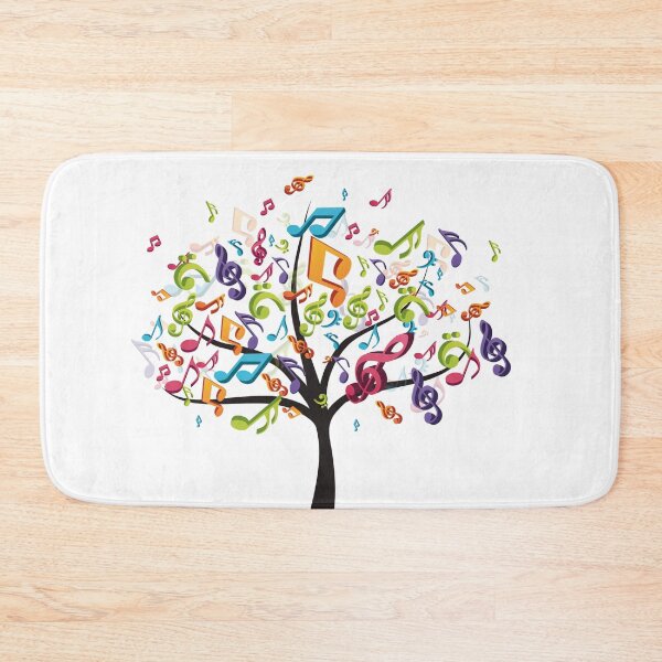 Item preview, Colorful Music Notes Singing In the Tree designed and sold by mydesignsbylar.