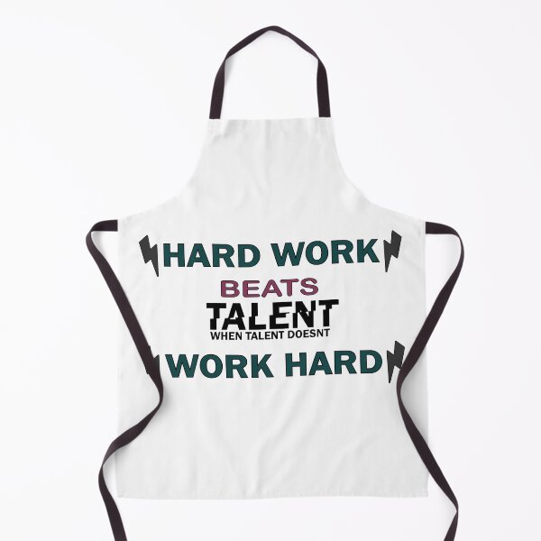 Item preview, Hard Work Beats Talent When Talent Doesn't Word Hard graphic design designed and sold by Artysneak.