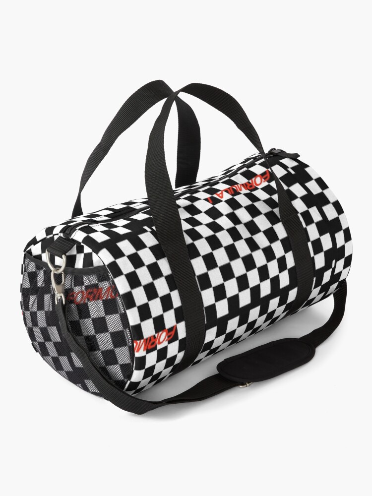Alternate view of F1 Checkered Flag Duffle Bag