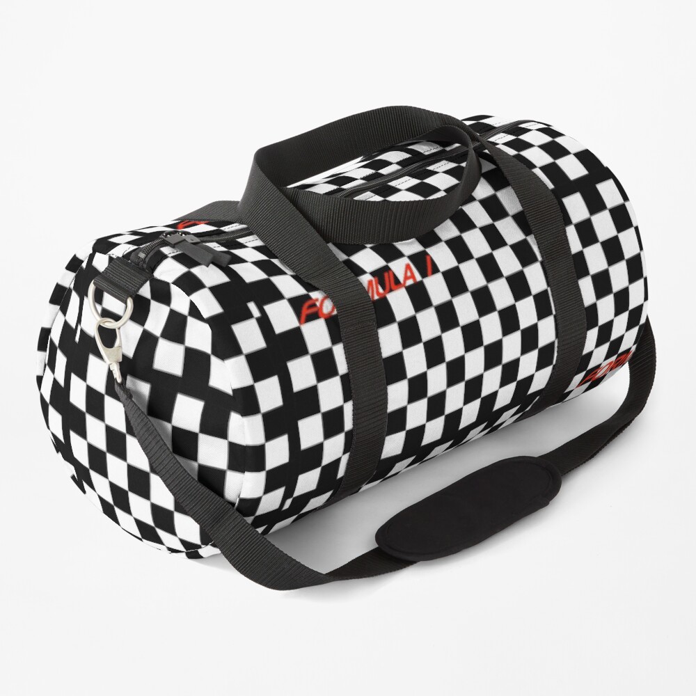 F1 Checkered Flag Duffle Bag