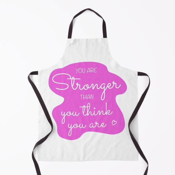 Item preview, You Are Stronger Than you Think You Are Affirmation in Pink designed and sold by CottoVerdi.