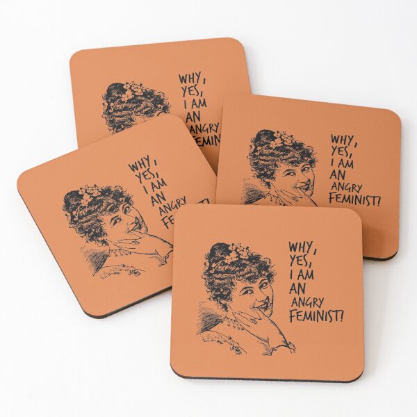 Item preview, Why Yes, I Am An Angry Feminist designed and sold by Sugar-Magnolia.
