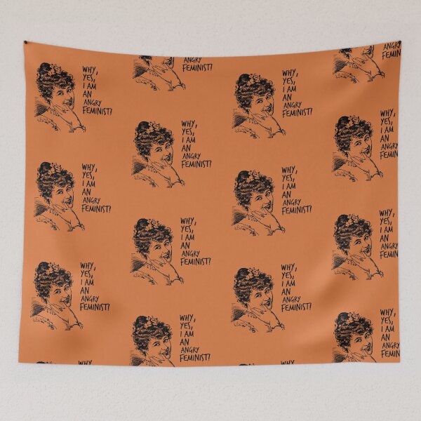 Item preview, Why Yes, I Am An Angry Feminist designed and sold by Sugar-Magnolia.