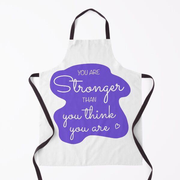 Item preview, You Are Stronger Than you Think You Are Affirmation in Purple designed and sold by CottoVerdi.