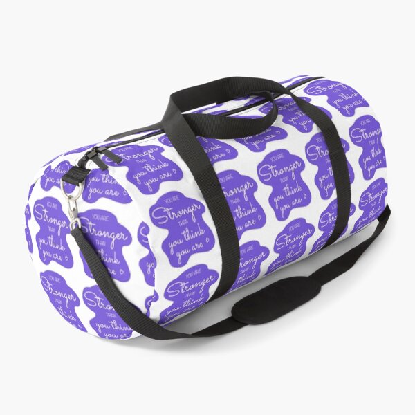 Item preview, You Are Stronger Than you Think You Are Affirmation in Purple designed and sold by CottoVerdi.