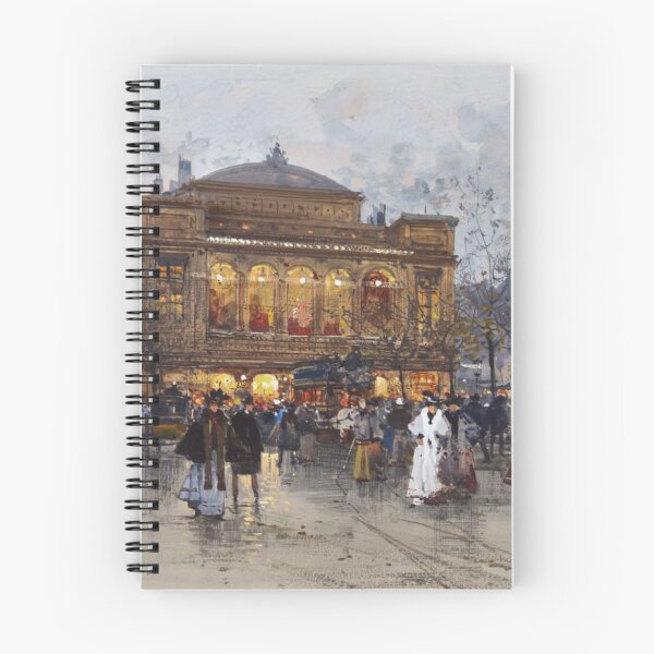 Item preview, The Châtelet Theater, Paris - Eugene Galien-Laloue designed and sold by CJET.