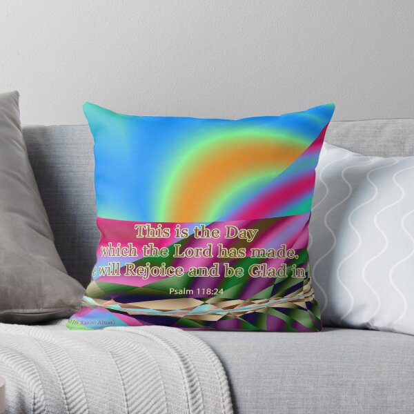 This is the Day which the Lord has made Throw Pillow
