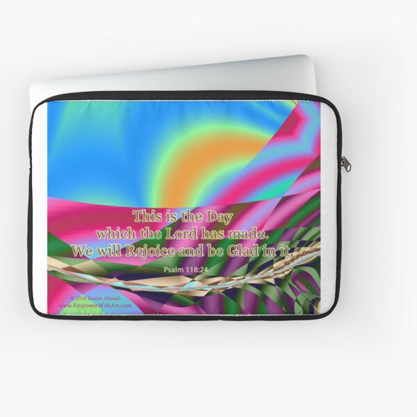 This is the Day which the Lord has made Laptop Sleeve