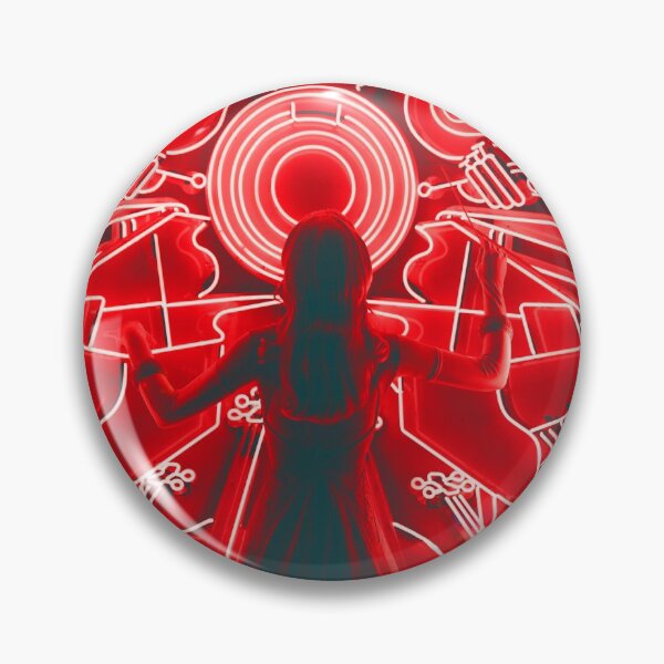 Item preview, Red music neon girl designed and sold by urban-color.