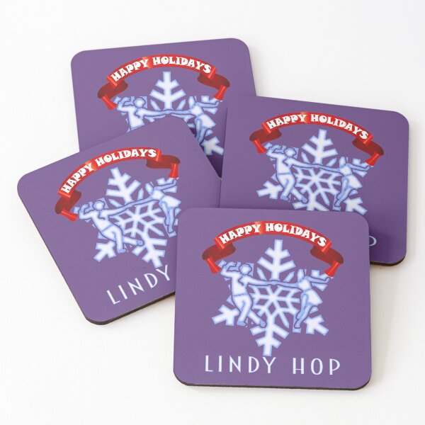 Item preview, Lindy Hop Happy Holidays designed and sold by KoolDsignsDANCE.