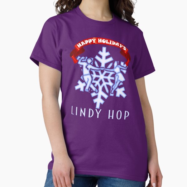 Item preview, Lindy Hop Happy Holidays designed and sold by KoolDsignsDANCE.