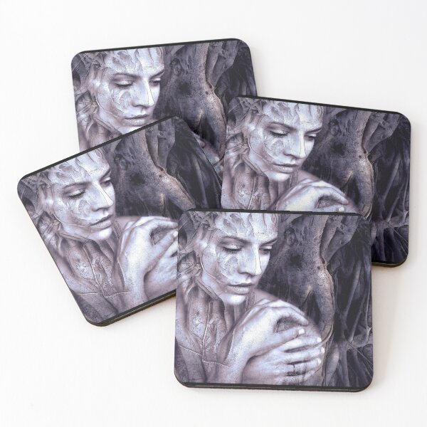 Item preview, Mystical Face: Woman Entwined with Tree Roots designed and sold by Dawooddart.
